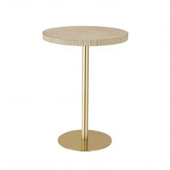 TOV Living Room Fiona Marble Side Table