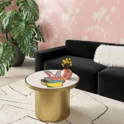 TOV Living Room Peace Cocktail Table