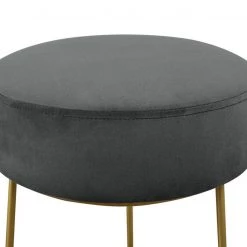 TOV Nina Velvet Stool Bedroom