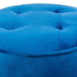 TOV Luna Velvet Ottoman