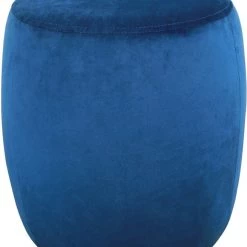 TOV Willow Velvet Ottoman Bedroom