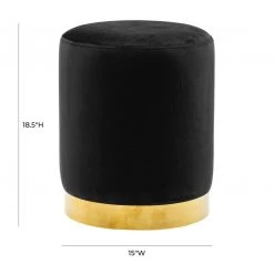 TOV Pri Velvet Ottoman Bedroom