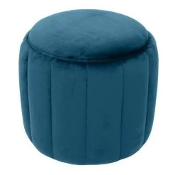 TOV Ives Velvet Ottoman Bedroom