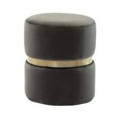TOV Bedroom Yamma Velvet Ottoman