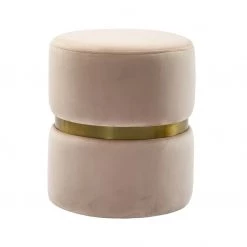 TOV Bedroom Yamma Velvet Ottoman