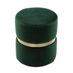 TOV Bedroom Yamma Velvet Ottoman