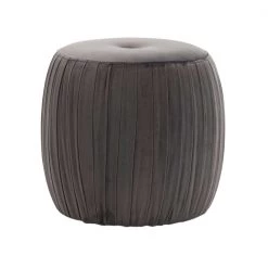 TOV Sommer Velvet Ottoman