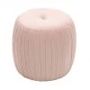 TOV Sommer Velvet Ottoman