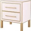 TOV Emily Pink Lacquer Side Table