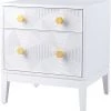 TOV Mila Lacquer Side Table Living Room