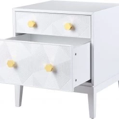 TOV Mila Lacquer Side Table Living Room