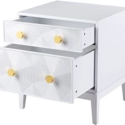 TOV Mila Lacquer Side Table Living Room