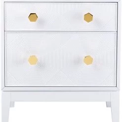 TOV Mila Lacquer Side Table Living Room