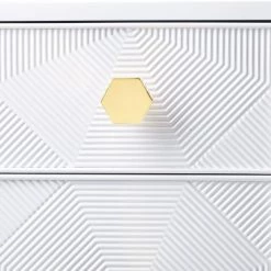 TOV Mila Lacquer Side Table Living Room