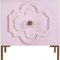 TOV Anna Lacquer Side Table Living Room