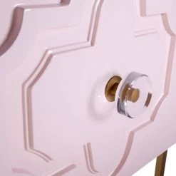 TOV Anna Lacquer Side Table Living Room