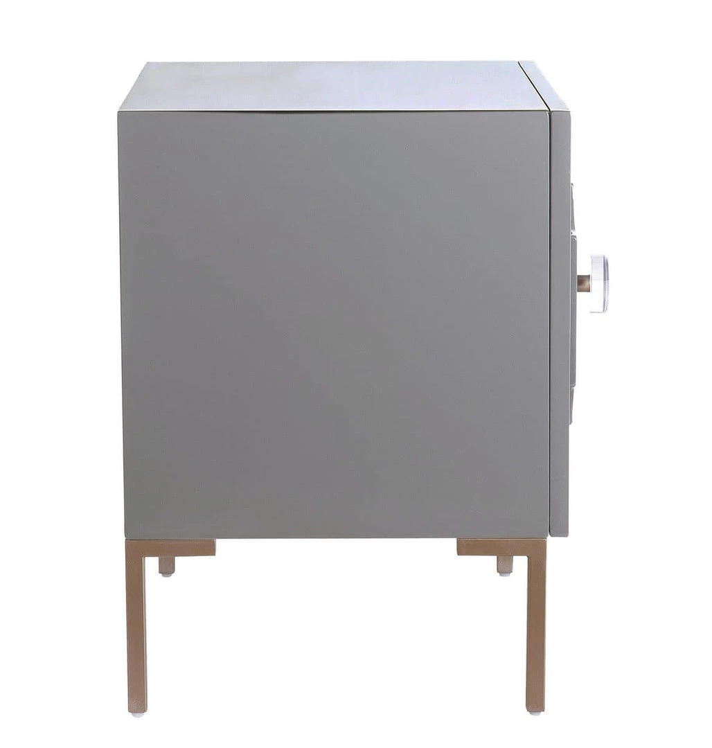 TOV Anna Lacquer Side Table Living Room