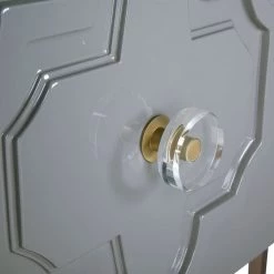 TOV Anna Lacquer Side Table Living Room