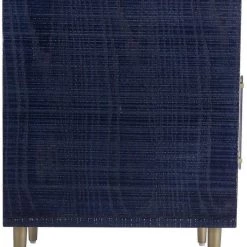 TOV Marco Lacquer Indigo Side Table Living Room