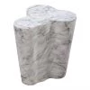 TOV Living Room Slab Marble Short Side Table