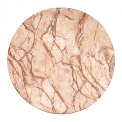 TOV Living Room Rue Sunset Marble Side Table