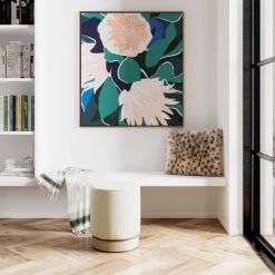 TOV Benches & Ottomans Ivy Velvet Ottoman