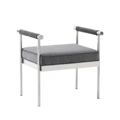 TOV Diva Velvet Bench Bedroom