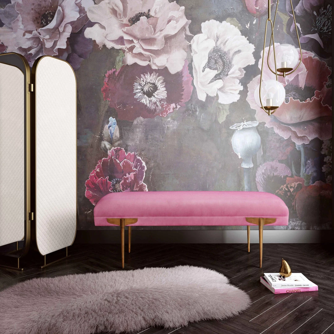 TOV Brno Velvet Bench Bedroom