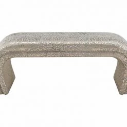 TOV Kenya Gilded Leopard Bench Bedroom