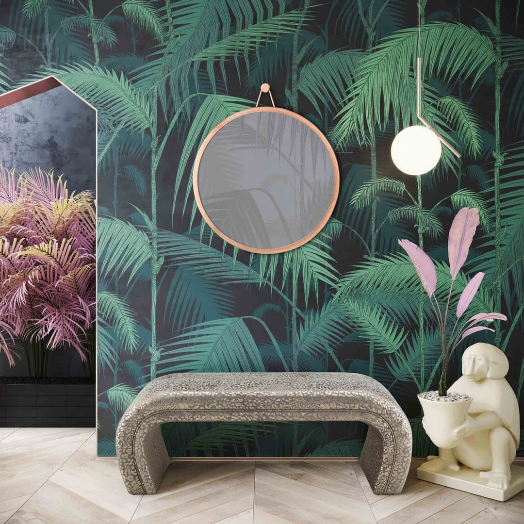 TOV Kenya Gilded Leopard Bench Bedroom