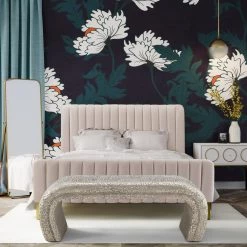 TOV Kenya Gilded Leopard Bench Bedroom