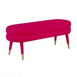 TOV Betty Velvet Bench Bedroom