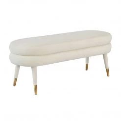 TOV Betty Velvet Bench Bedroom