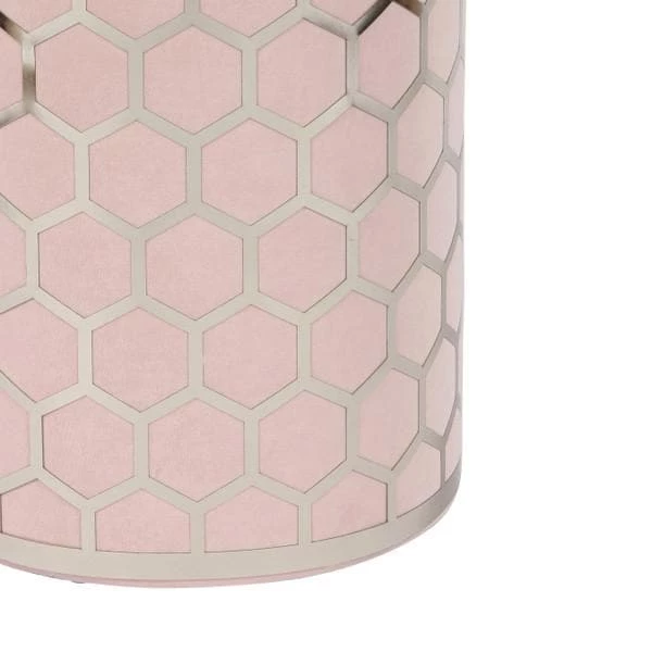 TOV Aubrey Velvet Ottoman