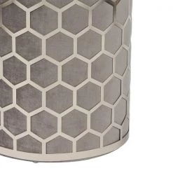 TOV Aubrey Velvet Ottoman