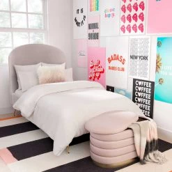 TOV Lillian Velvet Storage Bench Bedroom