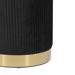 TOV Zoe Velvet Storage Ottoman