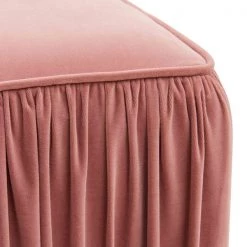 TOV Morgan Pleated Ottoman Bedroom