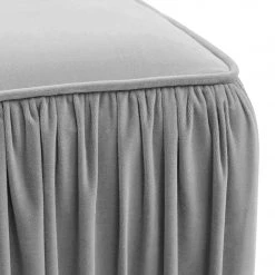 TOV Morgan Pleated Ottoman Bedroom