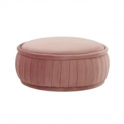 TOV Bedroom Rylee Velvet Ottoman