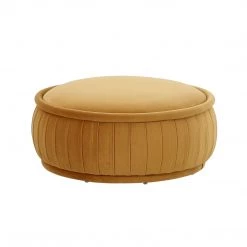 TOV Bedroom Rylee Velvet Ottoman