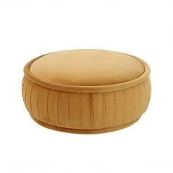 TOV Bedroom Rylee Velvet Ottoman