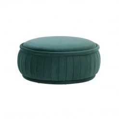TOV Bedroom Rylee Velvet Ottoman