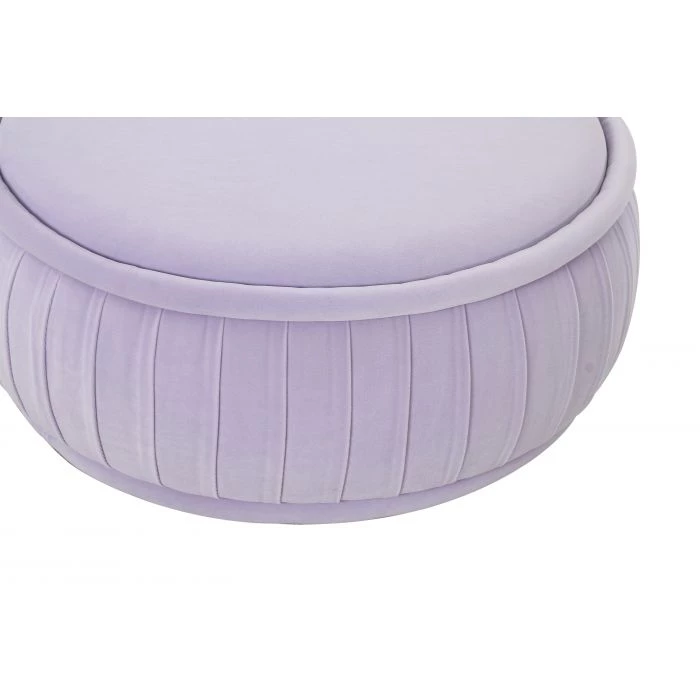 TOV Bedroom Rylee Velvet Ottoman