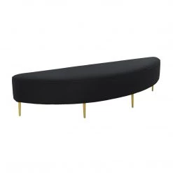 TOV Bianca Velvet Bench