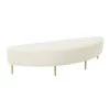 TOV Bianca Velvet Bench