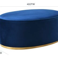 TOV Bedroom Scarlett Ottoman