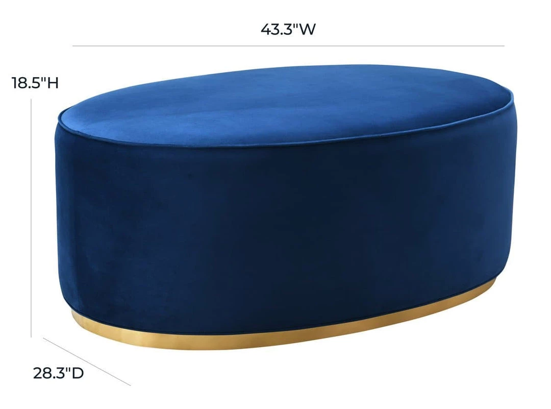 TOV Bedroom Scarlett Ottoman
