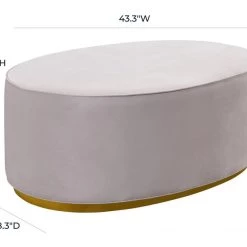 TOV Bedroom Scarlett Ottoman