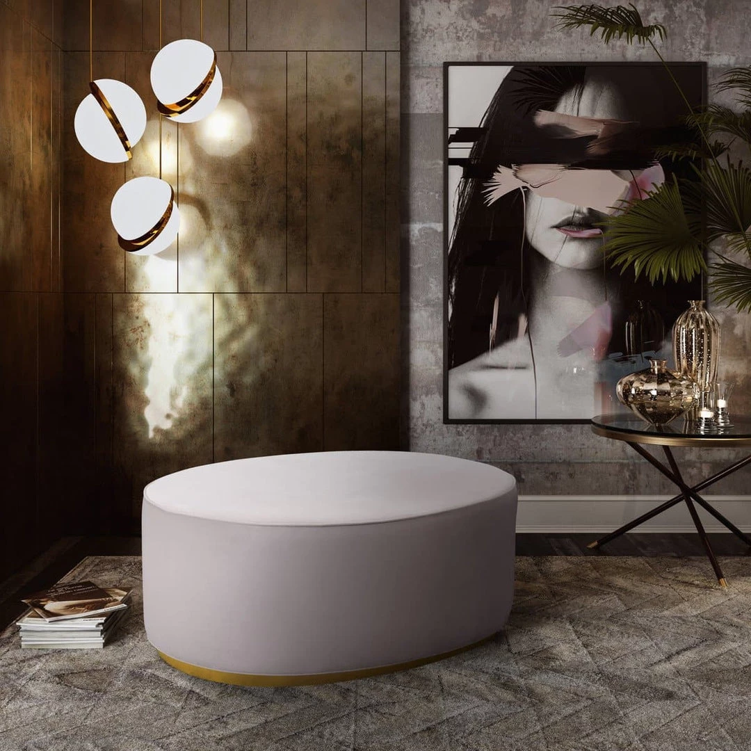 TOV Bedroom Scarlett Ottoman